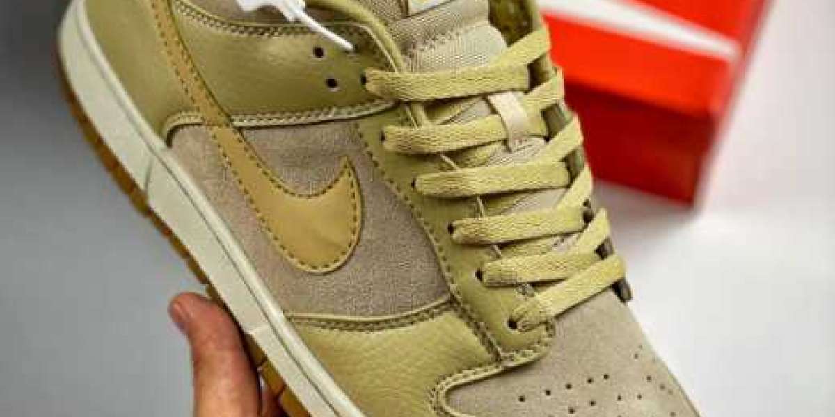 Nike Dunk Low Khaki Gum : style intemporel, coups de pied festifs